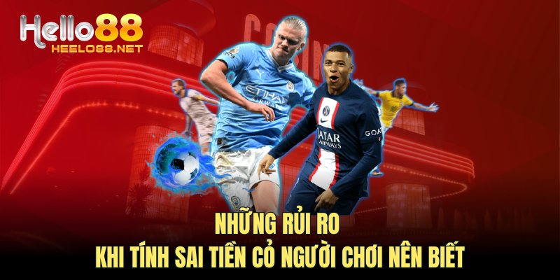 Những rủi ro khi tính sai tiền cỏ người chơi nên biết