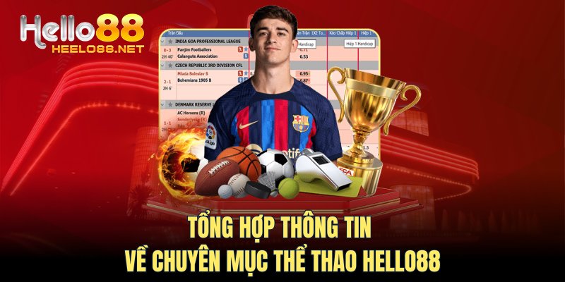 Tổng hợp thông tin về chuyên mục thể thao HELLO88